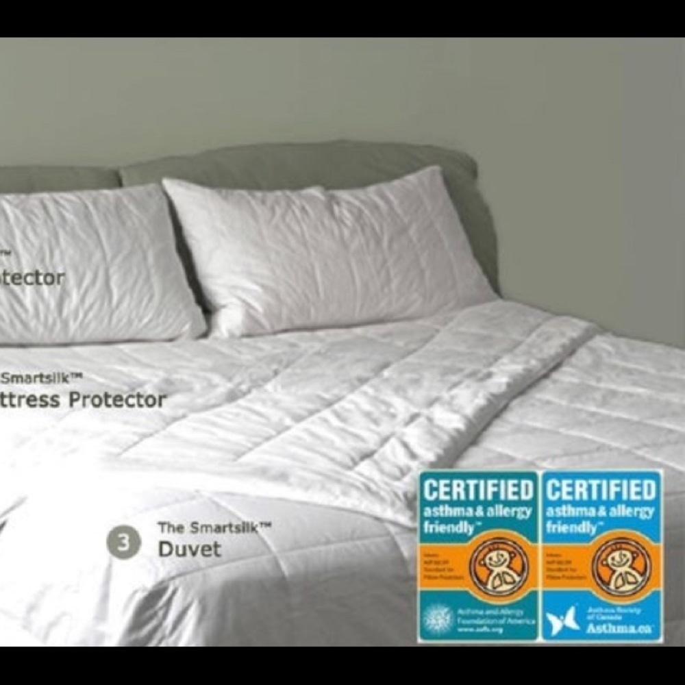 COPY - ALL NATURAL COTTON & SILK FILLED DUVET/COM…